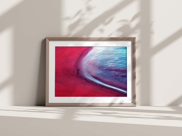 Kunstdruck A4 -  Rotes Meer